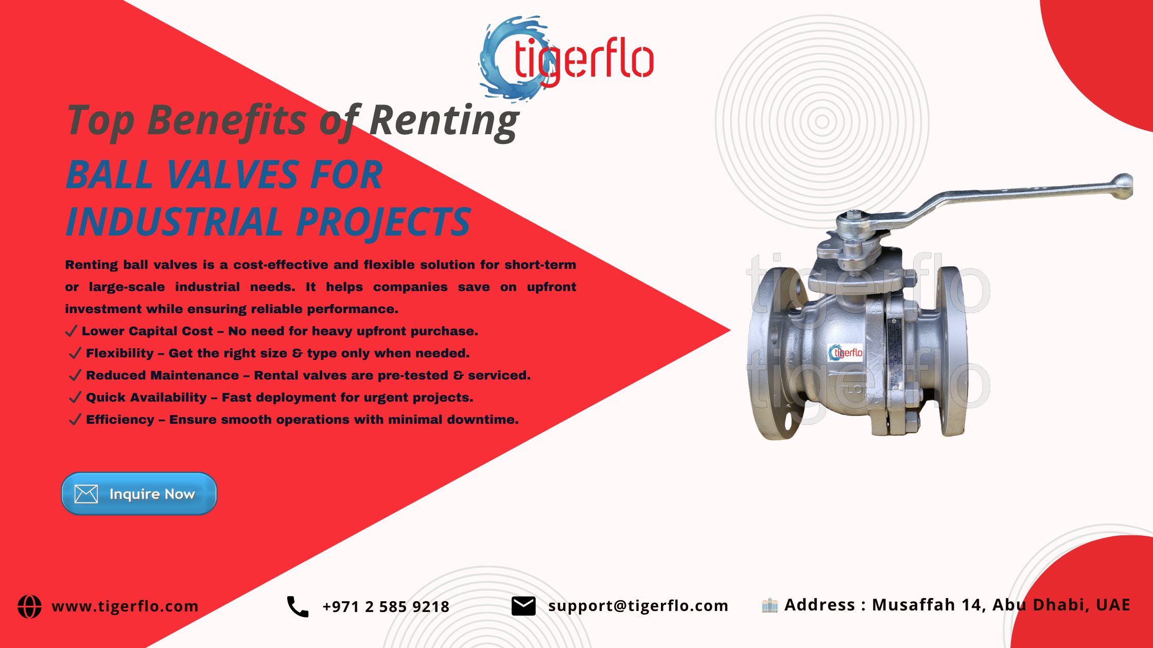 Read more about the article Top Benefits of Renting Ball Valves for Industrial Projects